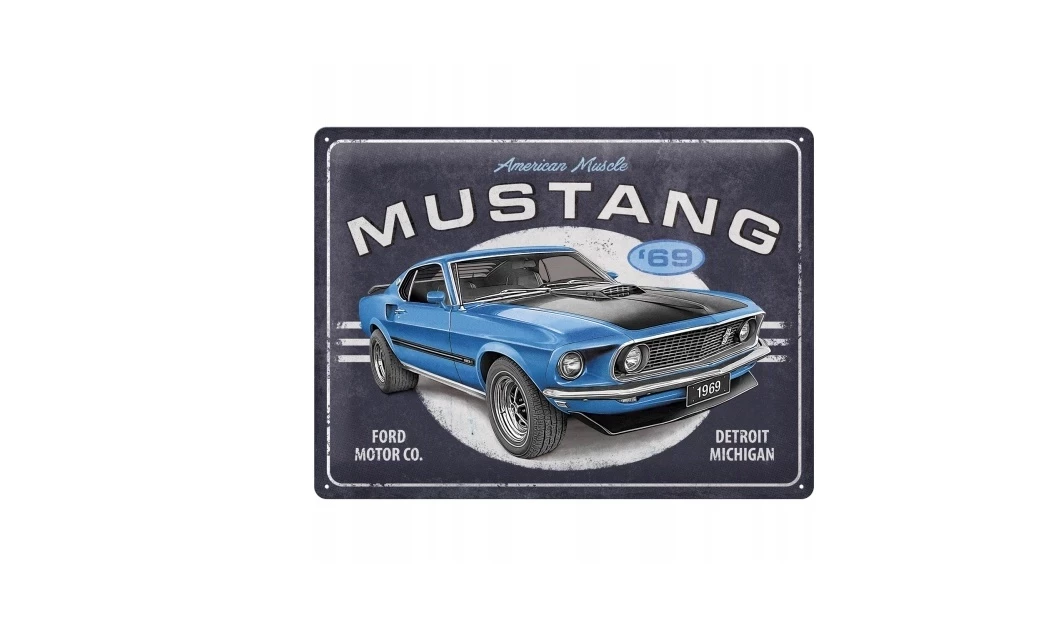 ford-mustang-niebieski-szyld-tablica-30x40cm-trzebnicka-561c-wroclaw-gracja