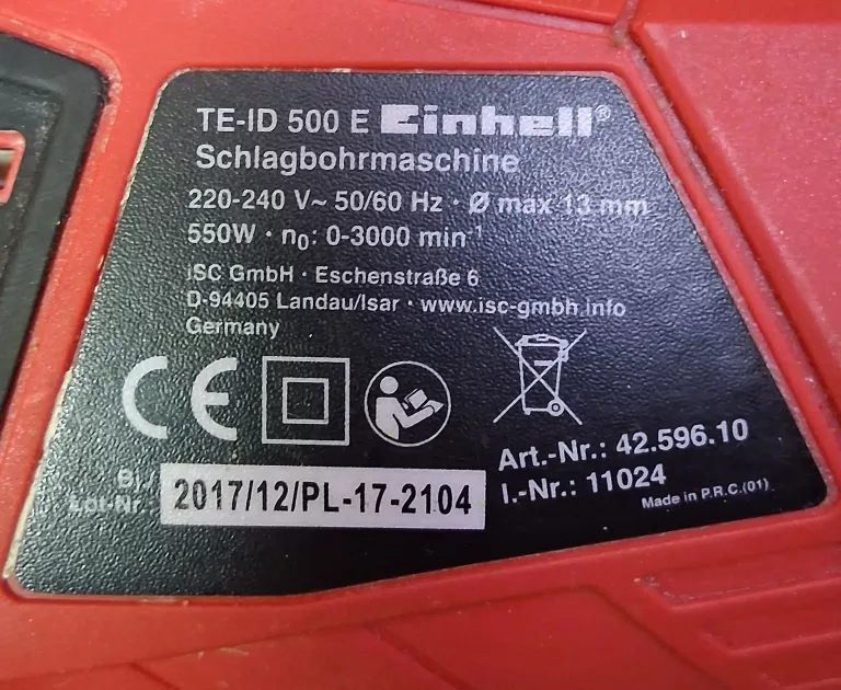 wiertarka-udarowa-einhell-te-id-500-550w220-240v-rodzaj-129632-4