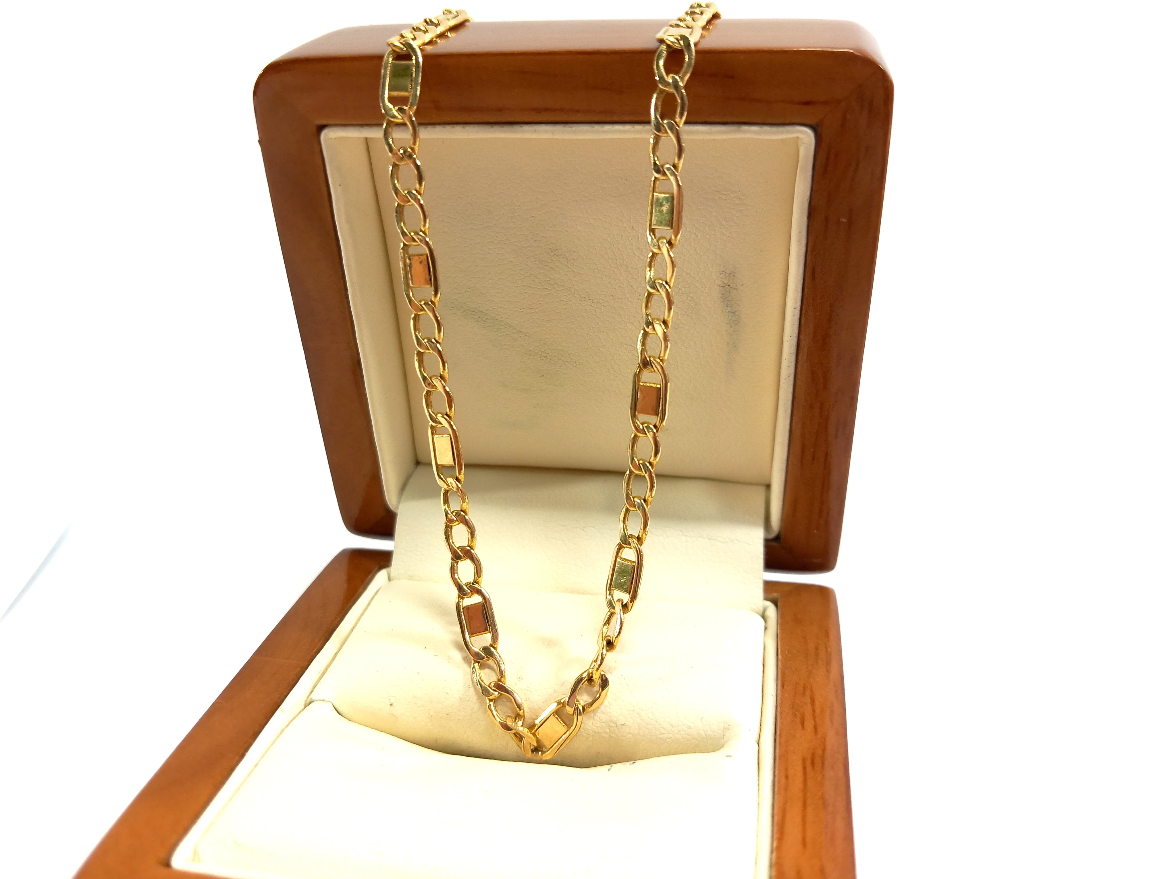 wyjatkowy-piekny-zloty-lancuszek-pr-585-45cm-material-dominujacy-223721-131072