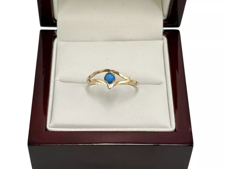 zloty-pierscionek-z-niebieskim-oczkiem-585-129g-r17-stan-11323-2