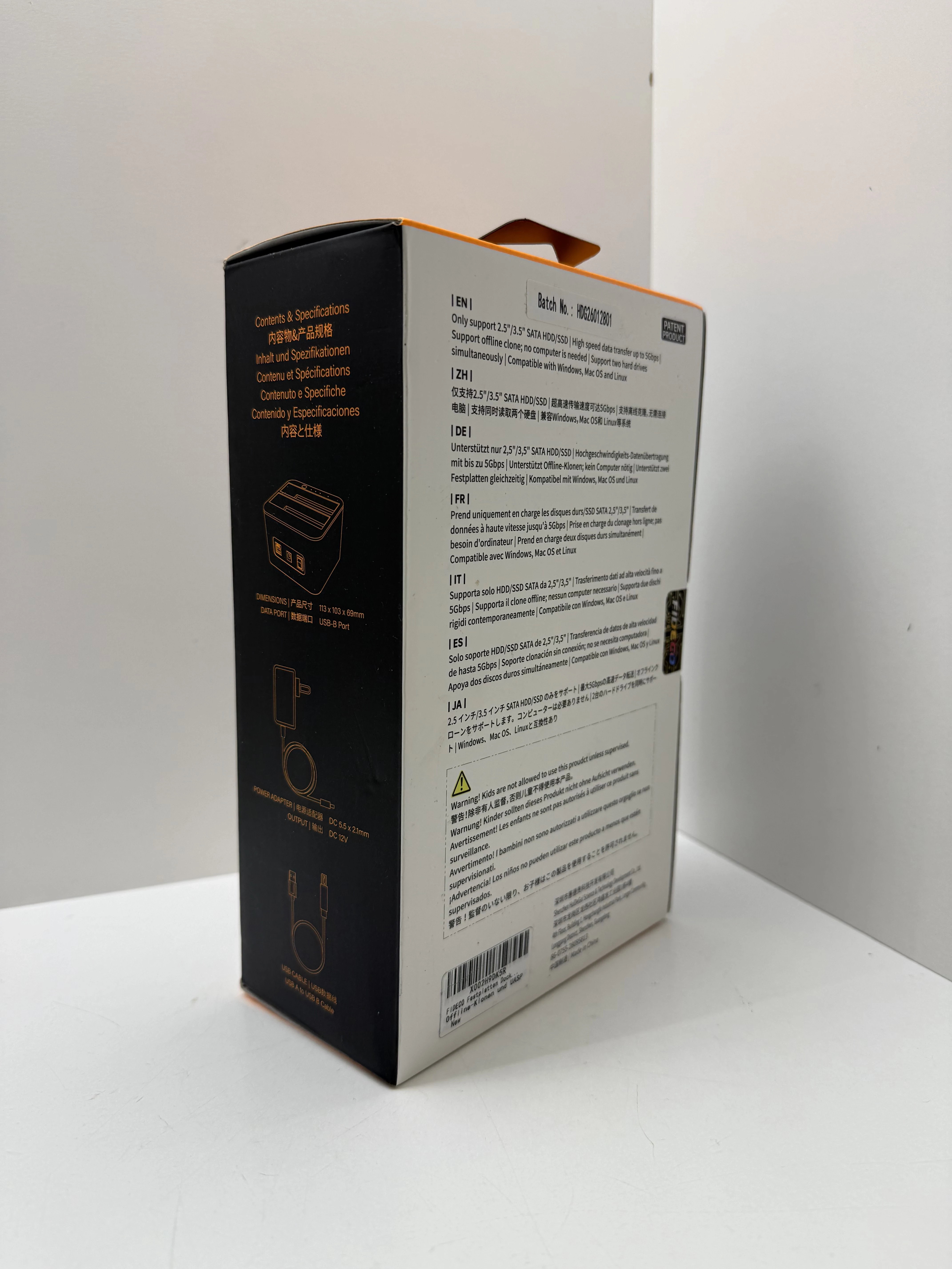 fideco-stacja-dokujaca-25-35-cala-hdd-ssd-sata-usb-30-klonowanie-offlin-ean-gtin-5907085522418