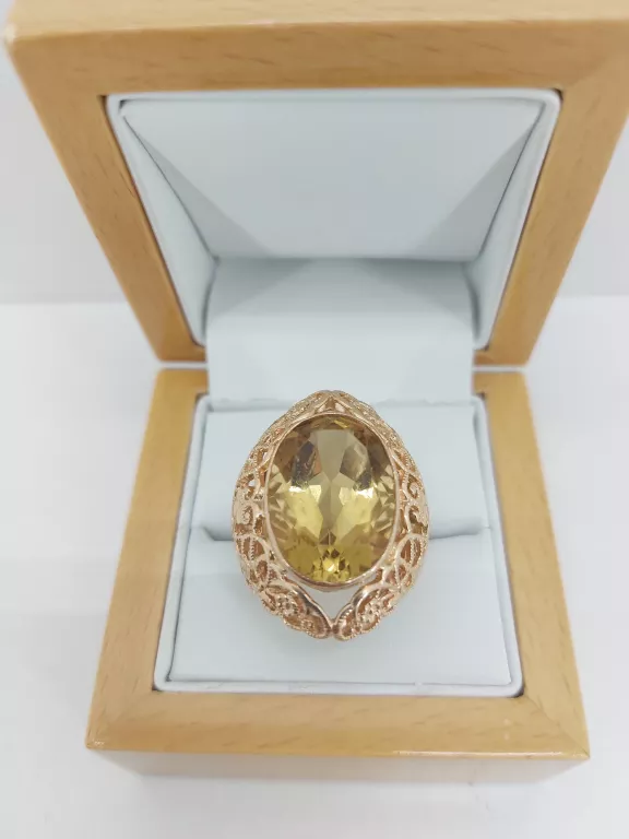 zloty-sliczny-pierscionek-pierscien-z-kamykiem-1438g-585-r-26-stan-11323-2