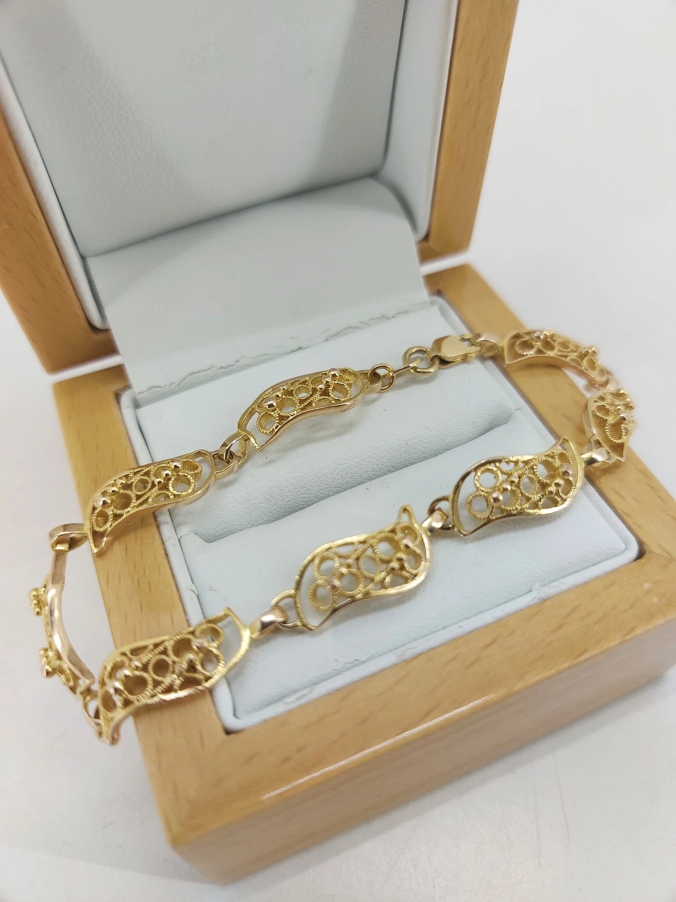 zlota-elegancka-bransoletka-961g-585-rodzaj-2205-16