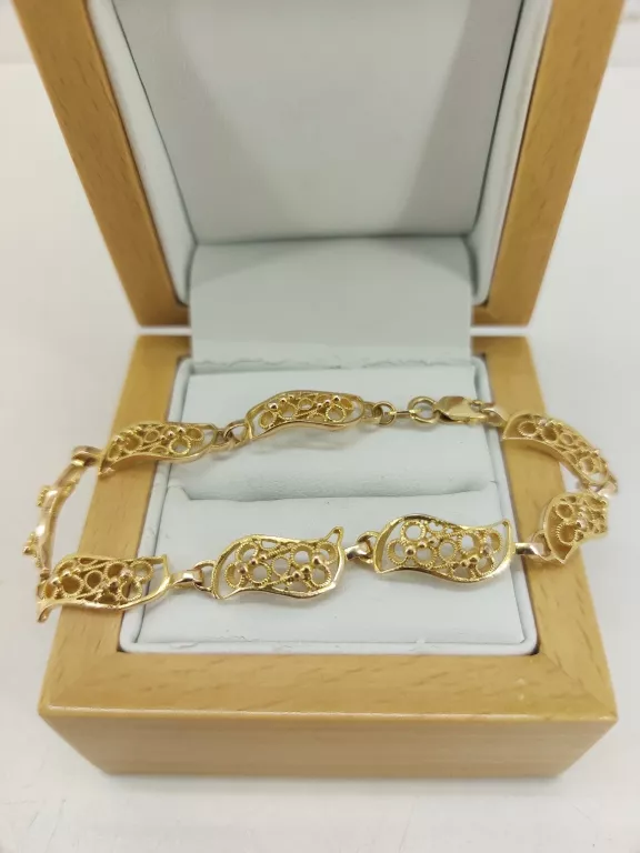 zlota-elegancka-bransoletka-961g-585-stan-11323-2