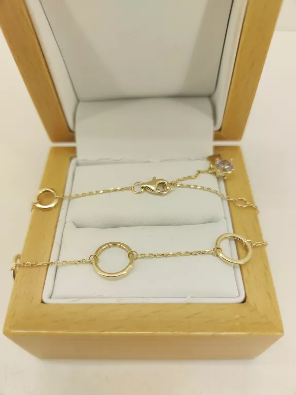 zlota-urokliwa-bransoletka-210g-585-stan-11323-2