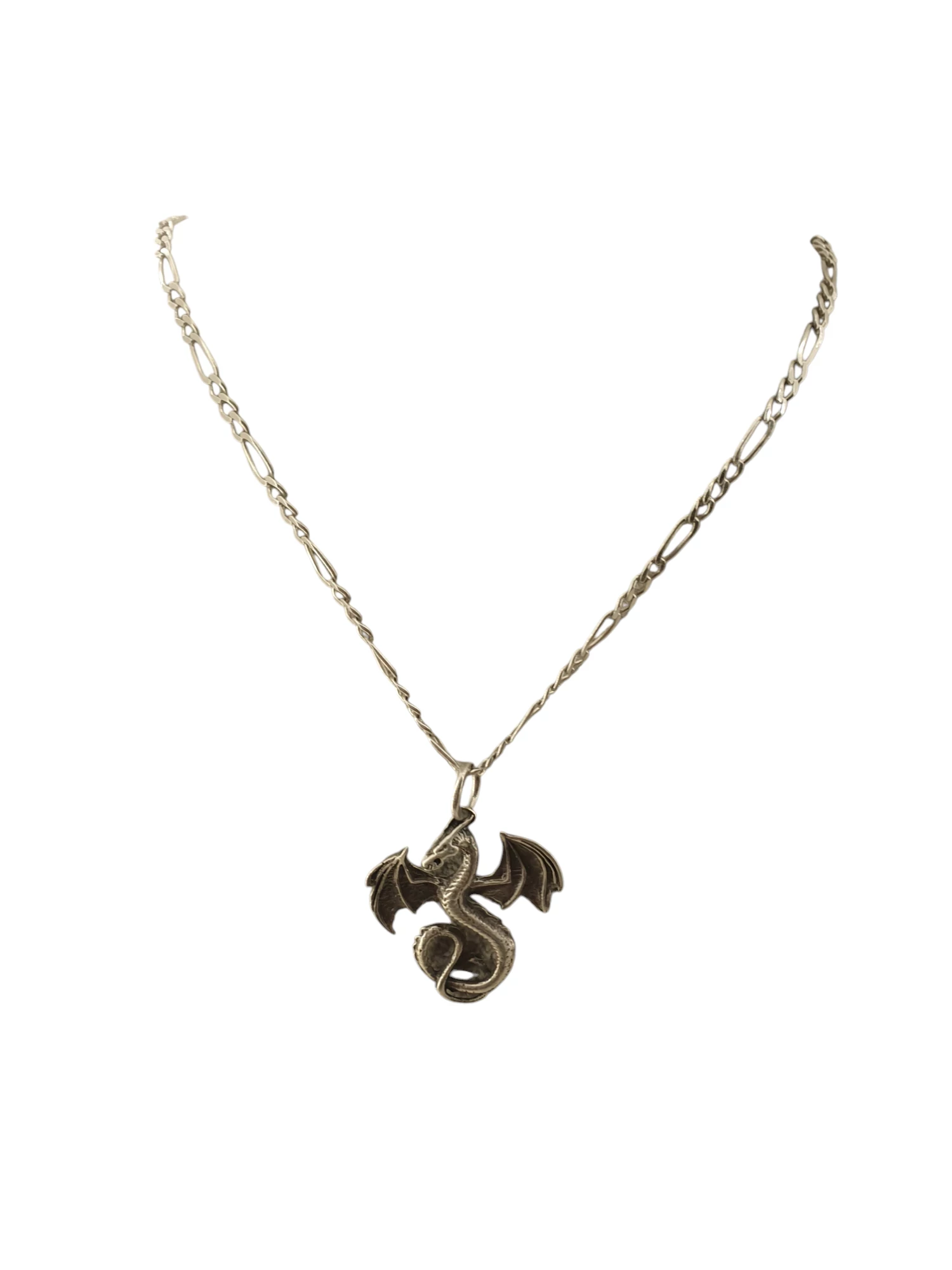srebro-uzywany-lancuszek-z-zawieszka-smok-2015g-splot-2208-1