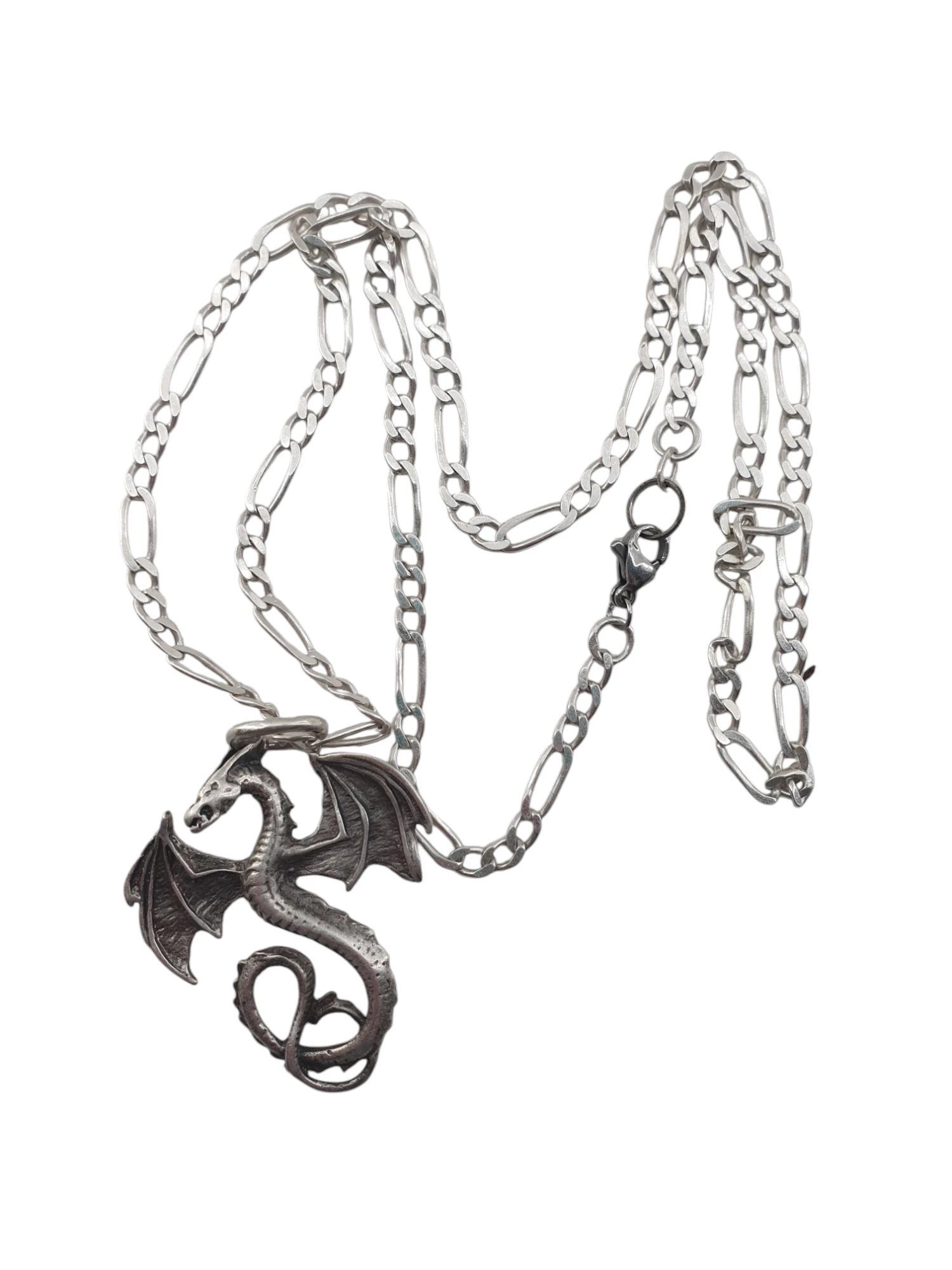 srebro-uzywany-lancuszek-z-zawieszka-smok-2015g-stan-11323-2