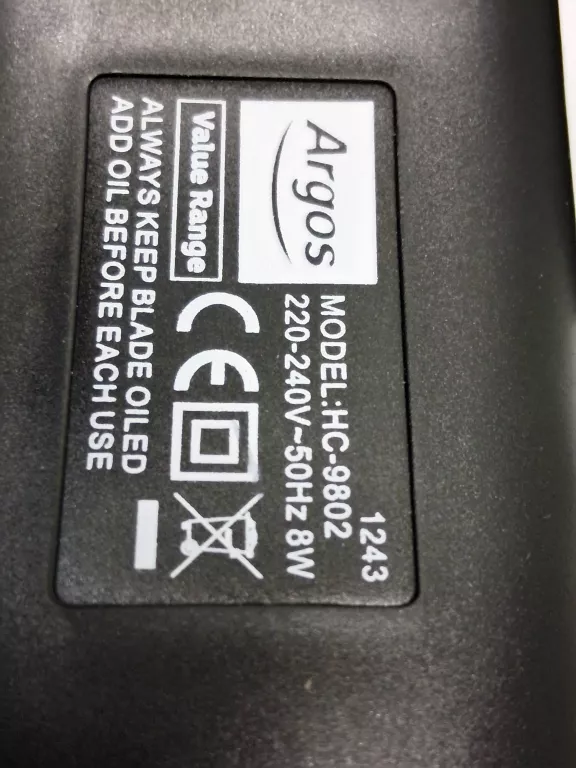 maszynka-do-wlosow-argos-hc9802-ean-gtin-5901890078160