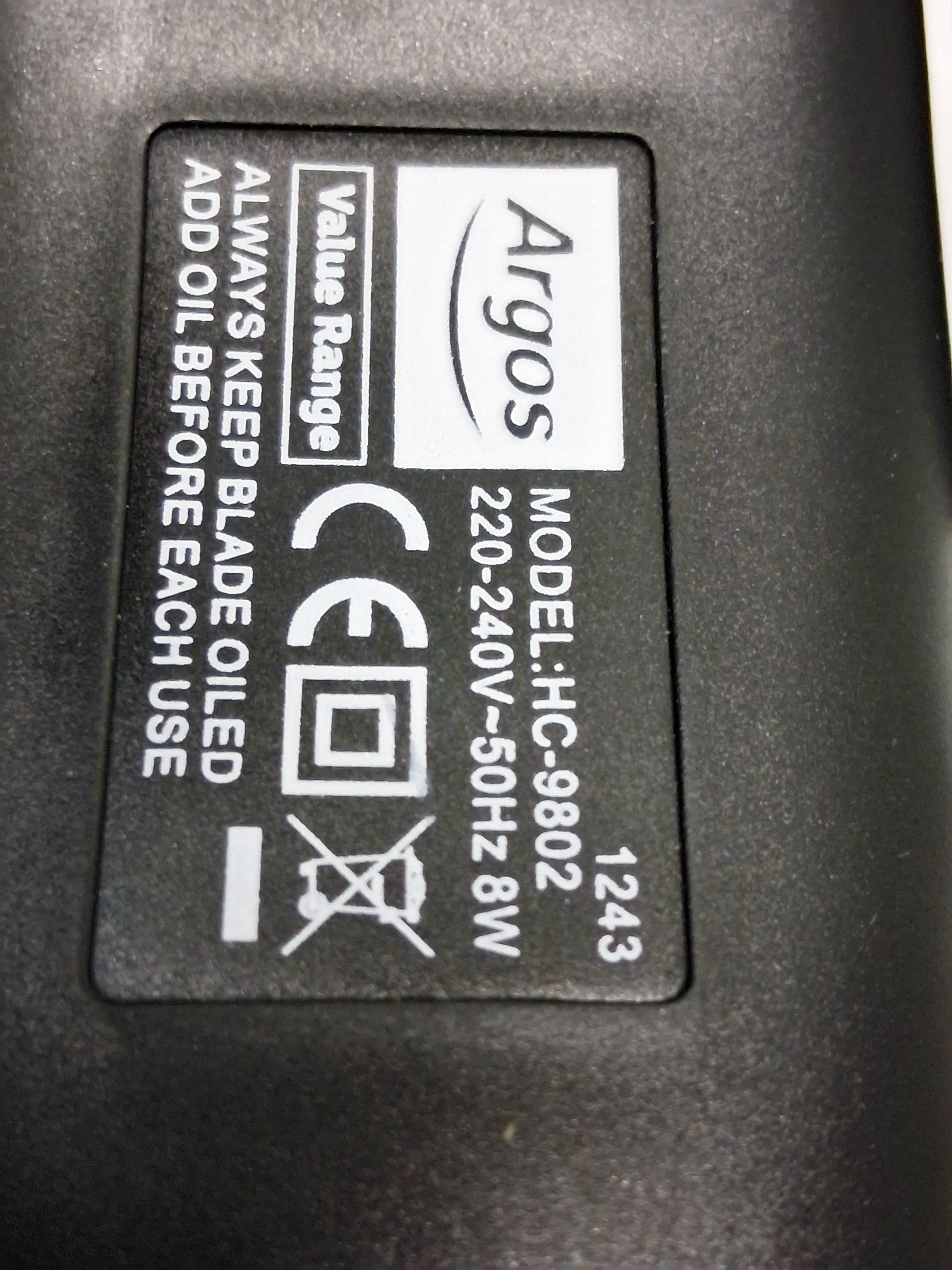 maszynka-do-wlosow-argos-hc9802-ean-gtin-5901890078160