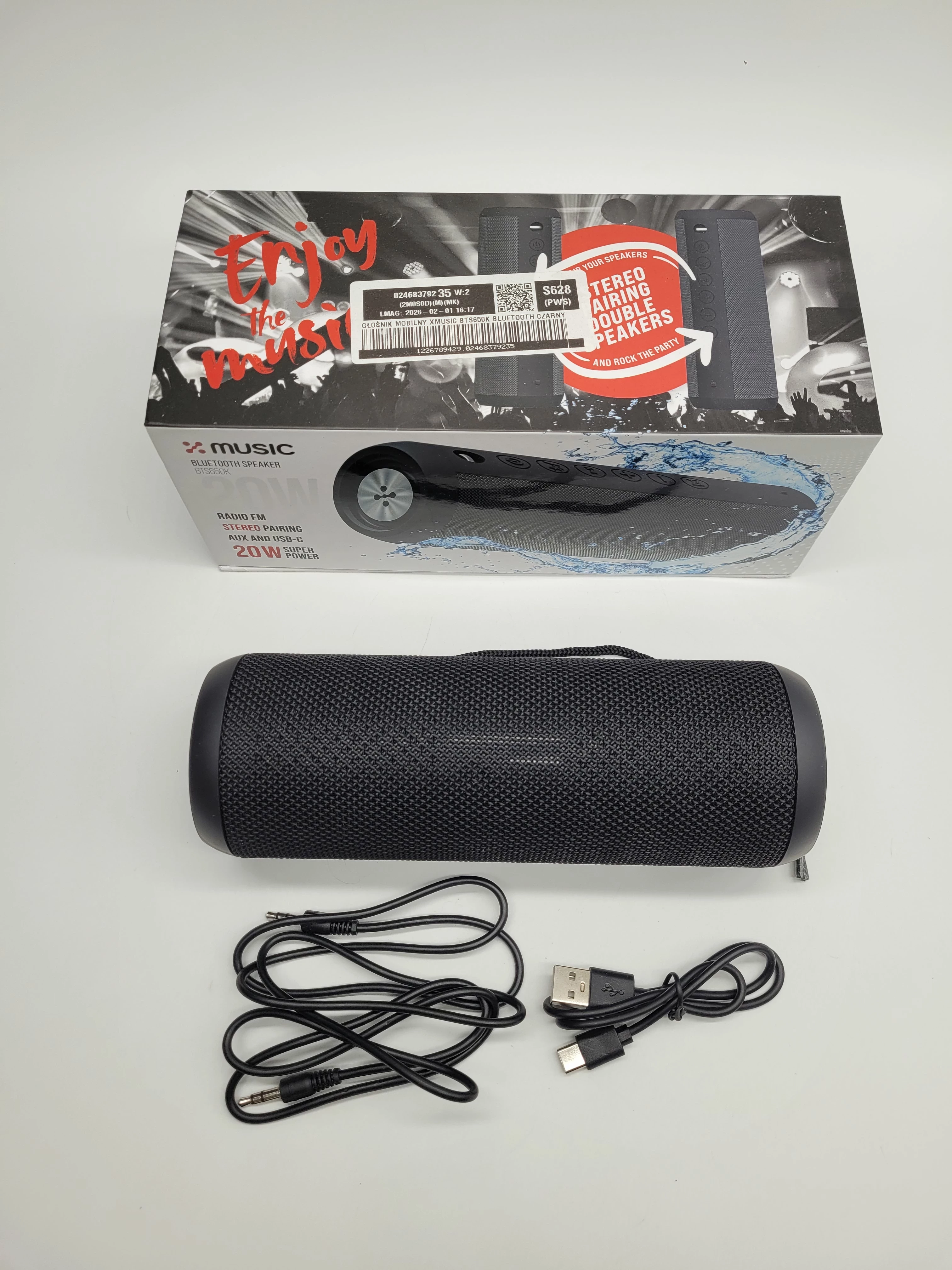 glosnik-xmusic-bts650k-bluetooth-53-20w-ipx6-twsradio-fm-aux-micros-ean-gtin-5904717742947