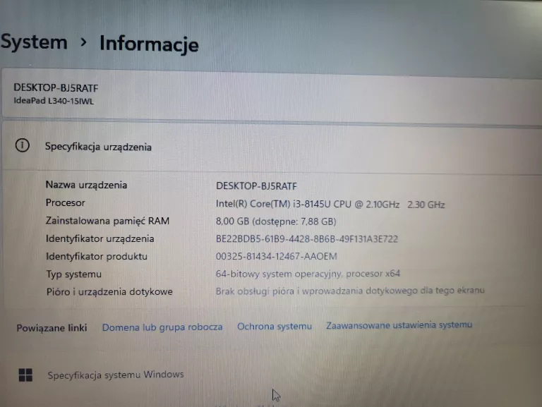 laptop-lenovo-l340-intel-core-i3-8145u8gb-ram1tb-hdd-model-ideapad-l340-15irh-gaming