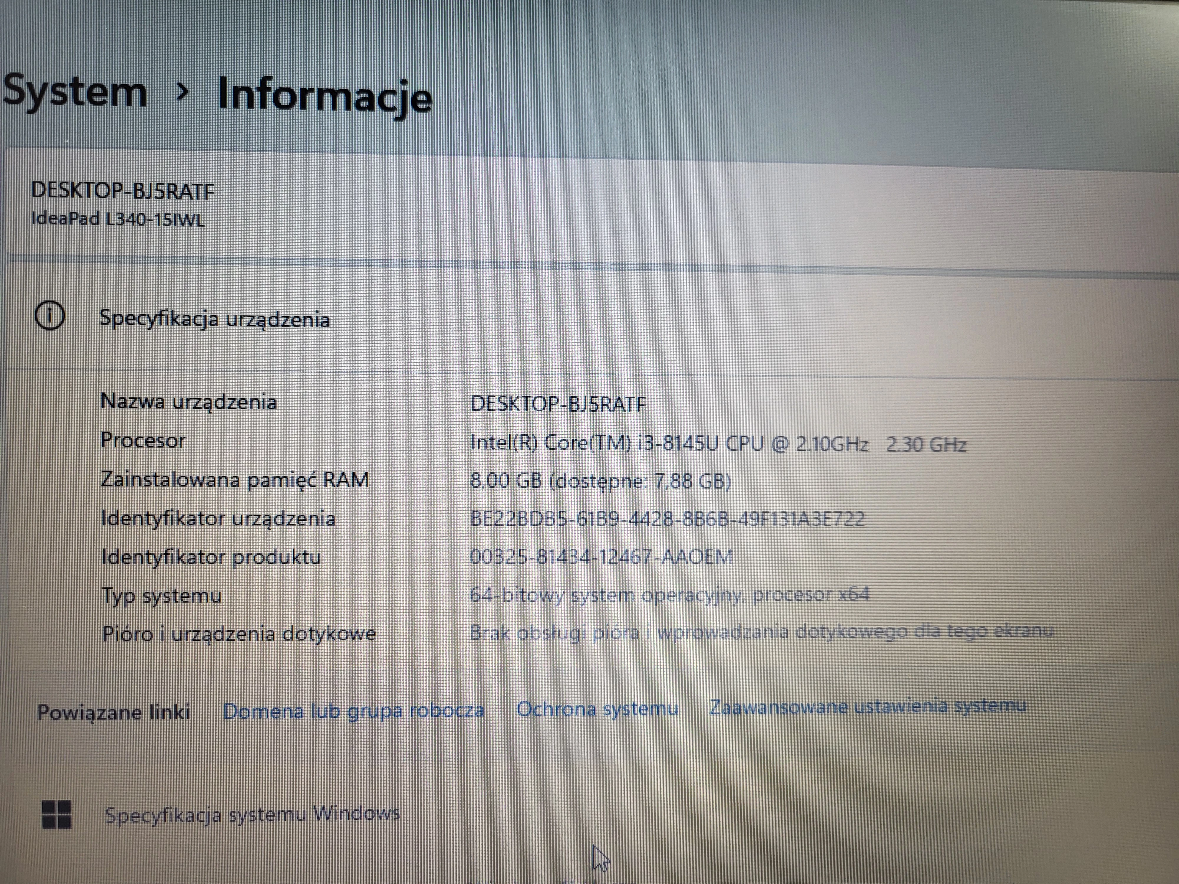 laptop-lenovo-l340-intel-core-i3-8145u8gb-ram1tb-hdd-model-ideapad-l340-15irh-gaming