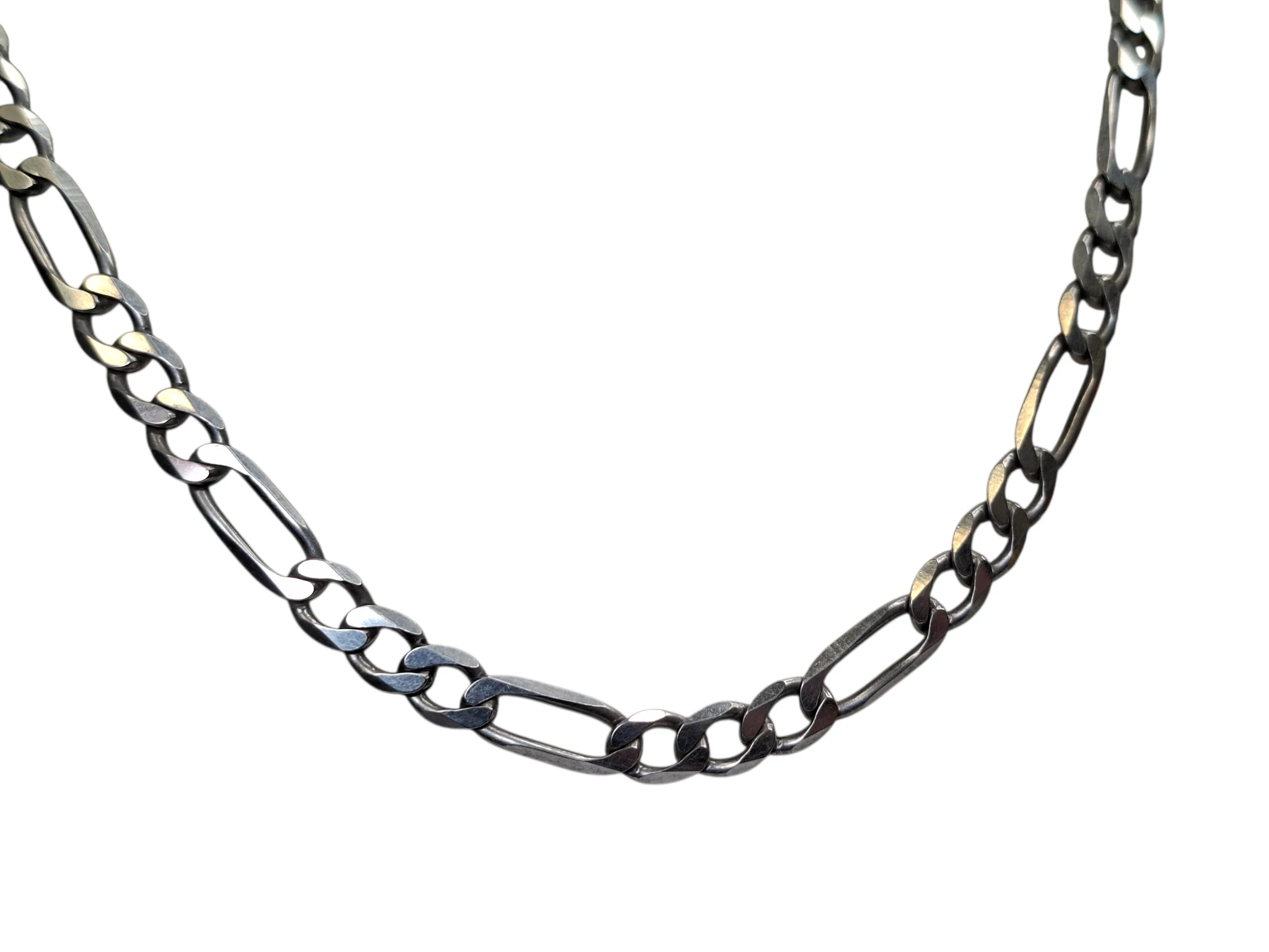 srebrny-meski-lancuszek-splot-figaro-925-56cm-stan-11323-2