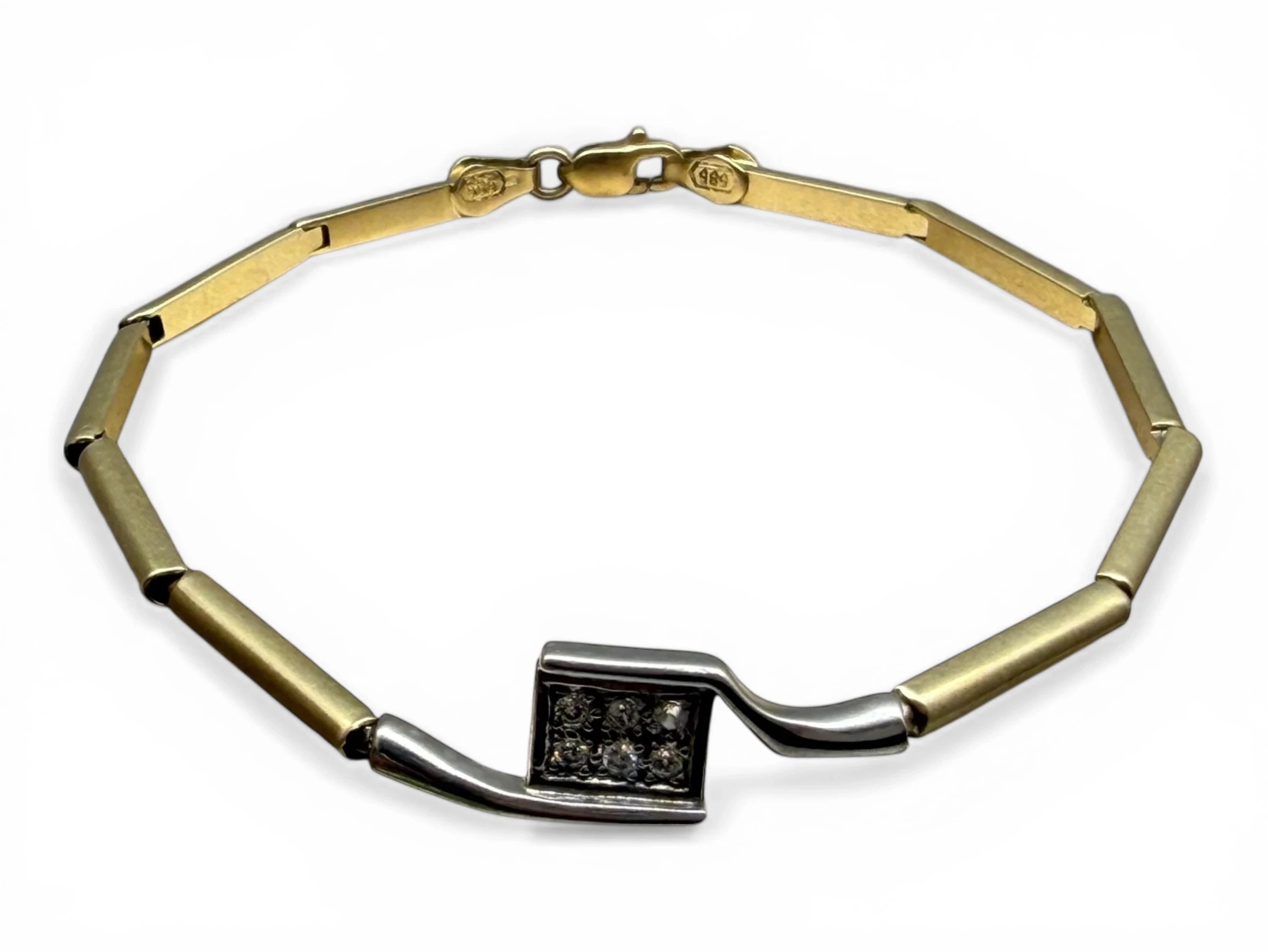 cudowna-zlota-bransoletka-492g-pr585-19cm-jednosci-narodowej-45-sj-wroclaw