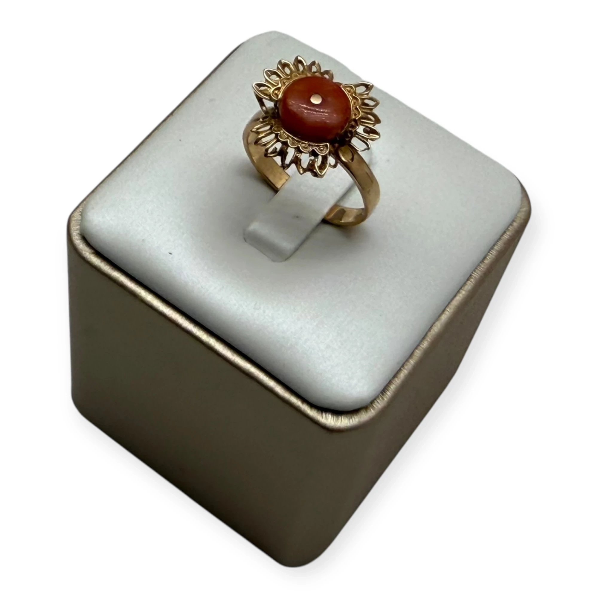 cudowny-zloty-pierscionek-z-koralem-450g-pr585-r17-rodzaj-2205-2