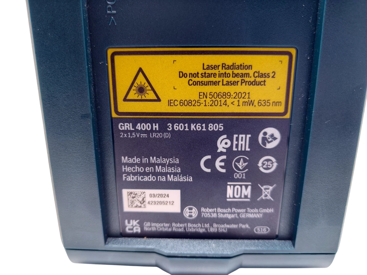 niwelator-laserowy-bosch-grl-250-hv-professional-250-m-ip54-model-grl-250-hv-professional