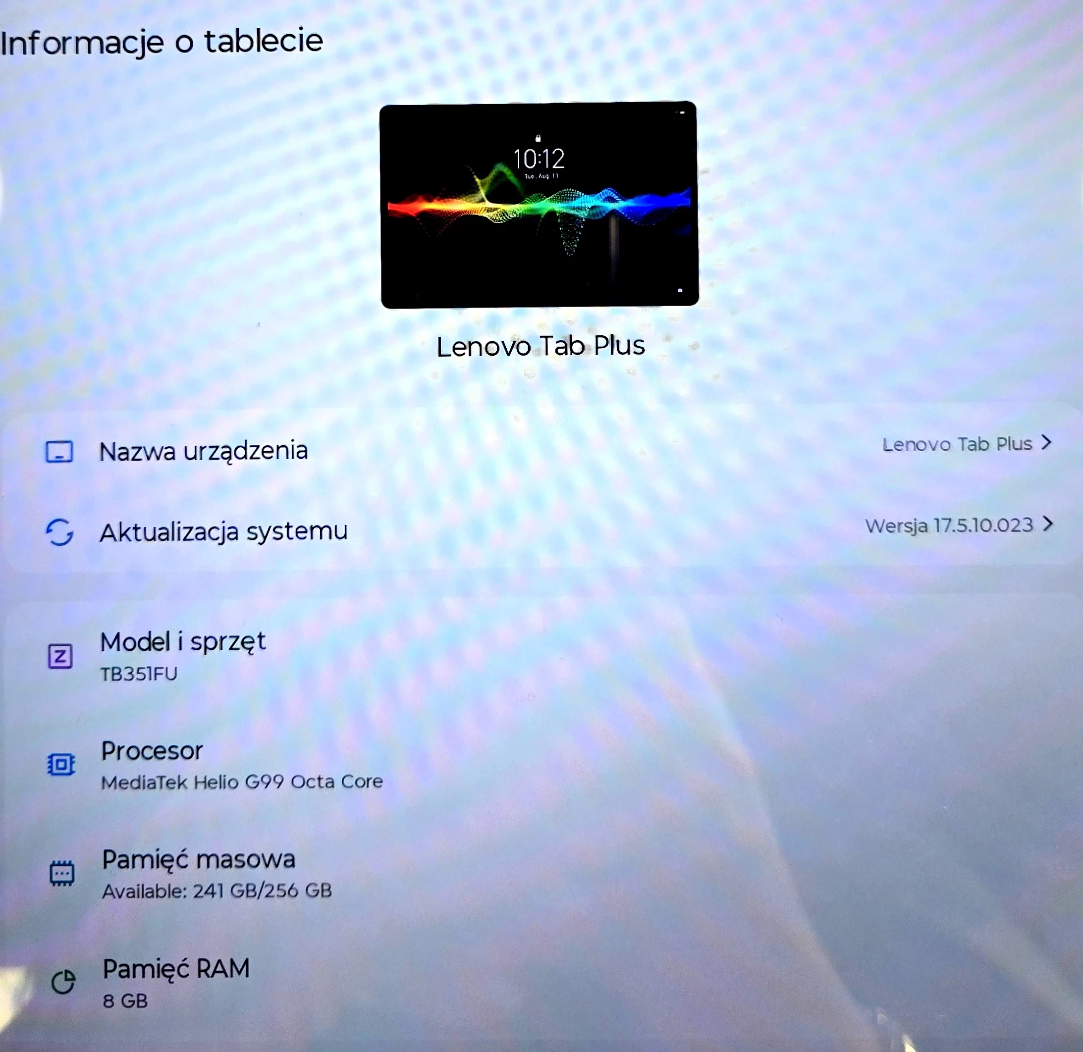 tablet-lenovo-tab-plus-tb351fu-115-8256gb-wifi-jak-nowy-komunikacja-219-2