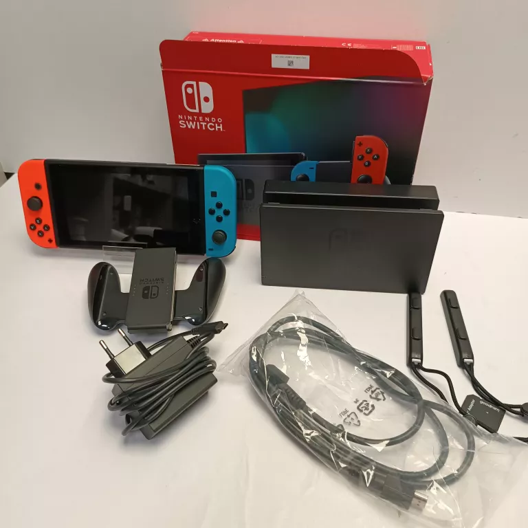konsola-nintendo-switch-neon-redblue-new-gwarancja-osiedle-teatralne-3u15-krakow