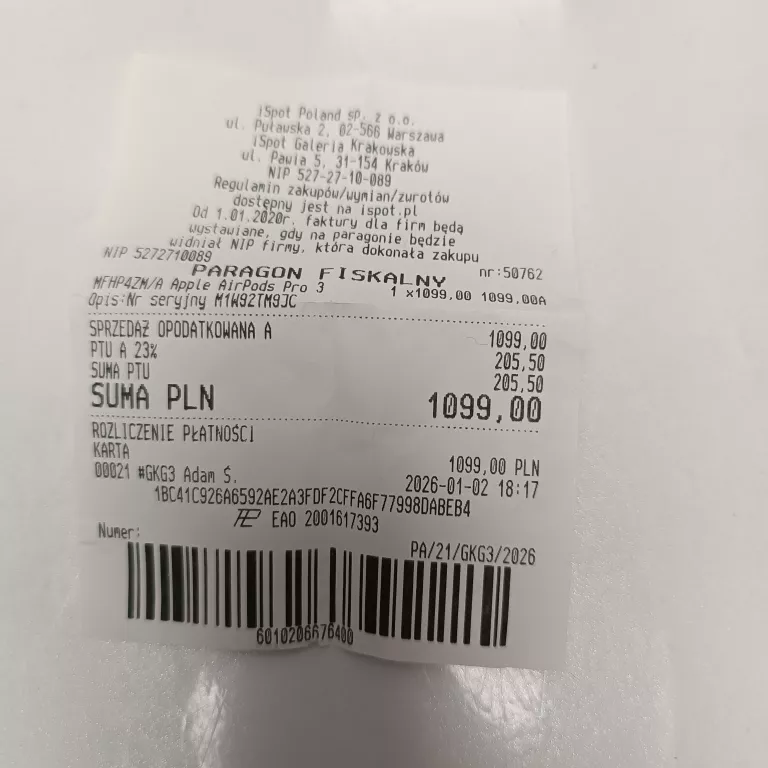 apple-airpods-pro-3-a3063-gwarancja-stan-11323-2