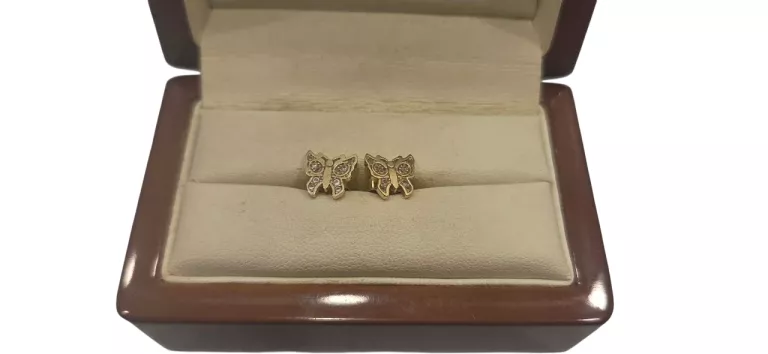 zlote-kolczyki-motylki-585-jana-pawla-ii-32-klodzko-for-cash