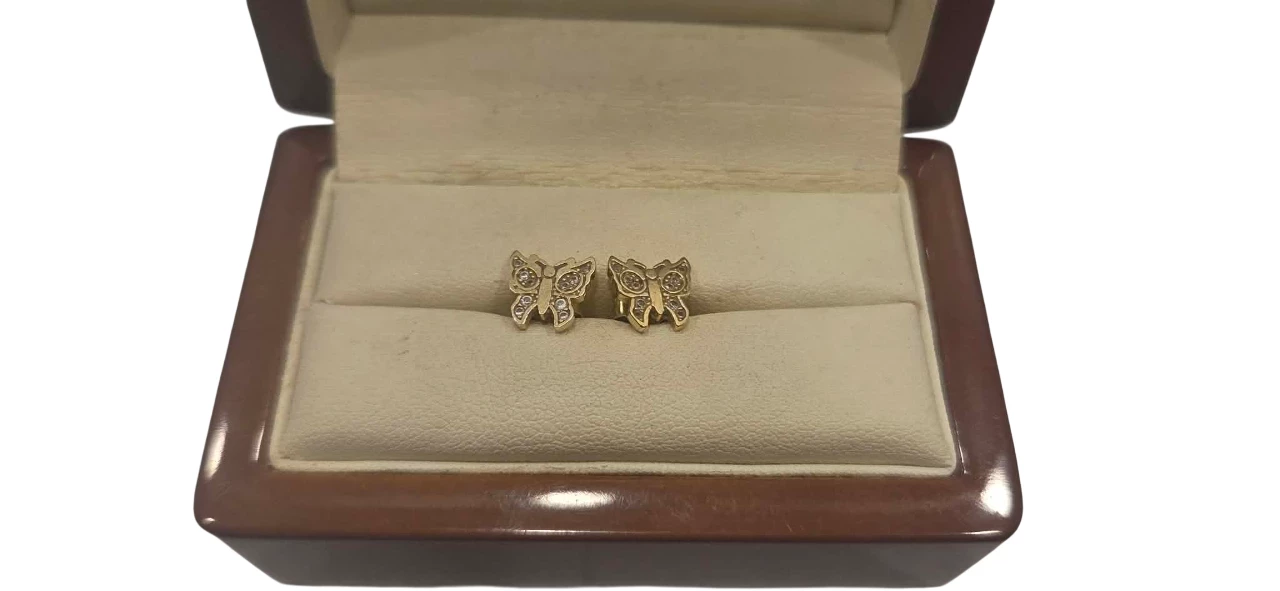 zlote-kolczyki-motylki-585-jana-pawla-ii-32-klodzko-for-cash