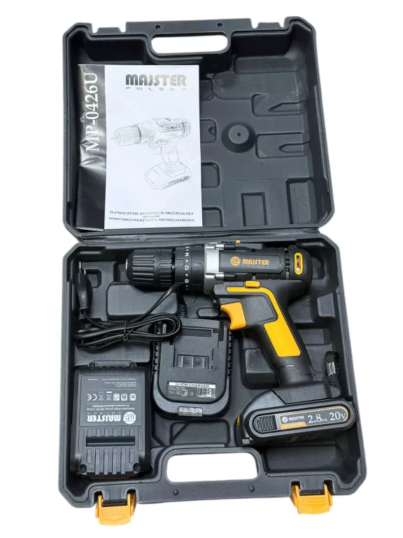 wiertarko-wkretarka-akumulatorowa-2xaku-20v-majster-polska-mp0426-pojemnosc-akumulatora-280