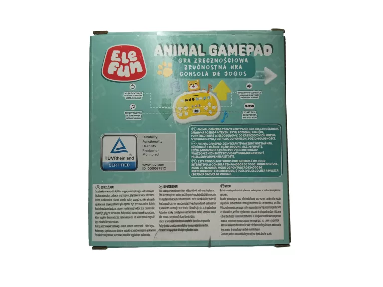 elefun-animal-gamepad-gra-zrecznosciowa-zolta-piesek-ean-gtin-5609288344773