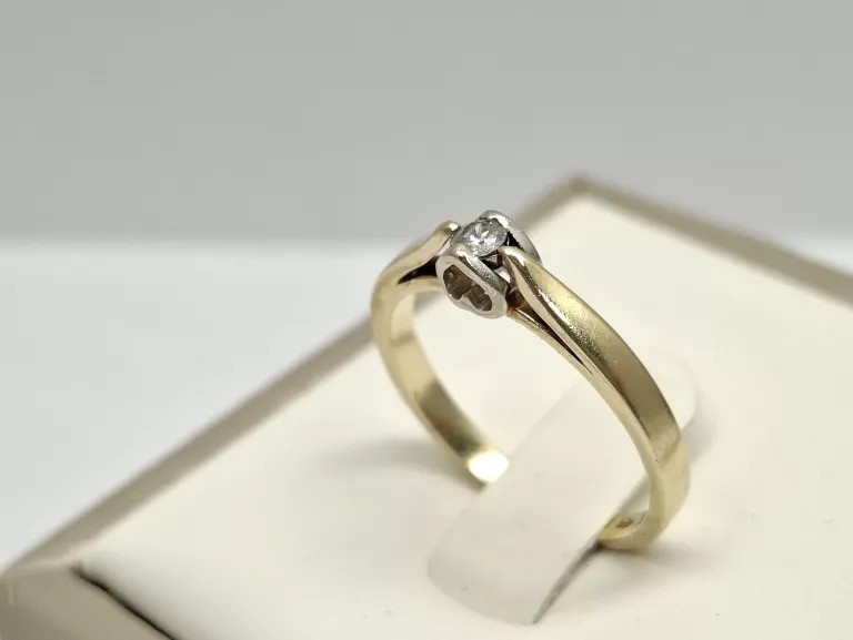 zloty-zareczynowy-pierscionek-z-sercem-585-228g-r13-brylant-008ct-rozmiarsrednica-wew-mm-372-13