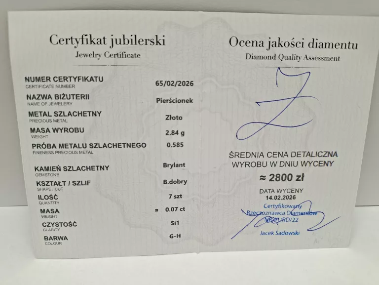 ciekawy-zloty-pierscionek-284g-585-r12-z-brylantami-007-ct-stan-11323-2