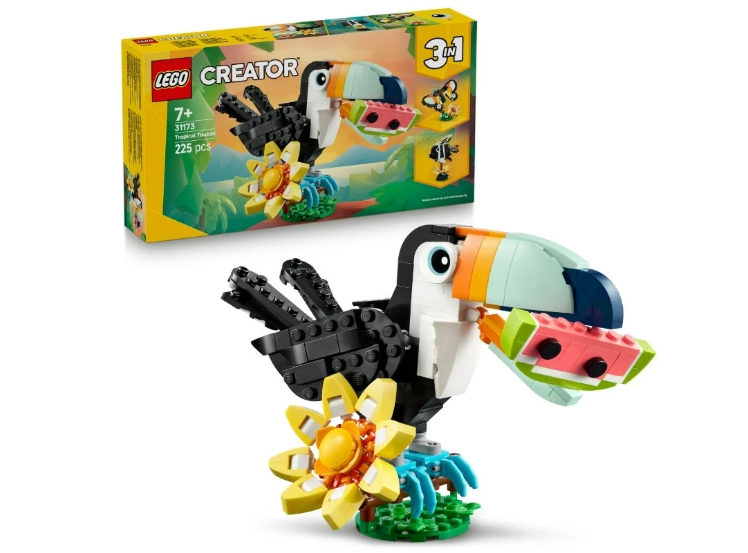 lego-creator-3-w-1-dzikie-zwierzeta-tropikalny-tukan-31173-wojska-polskiego-2-nowa-sol