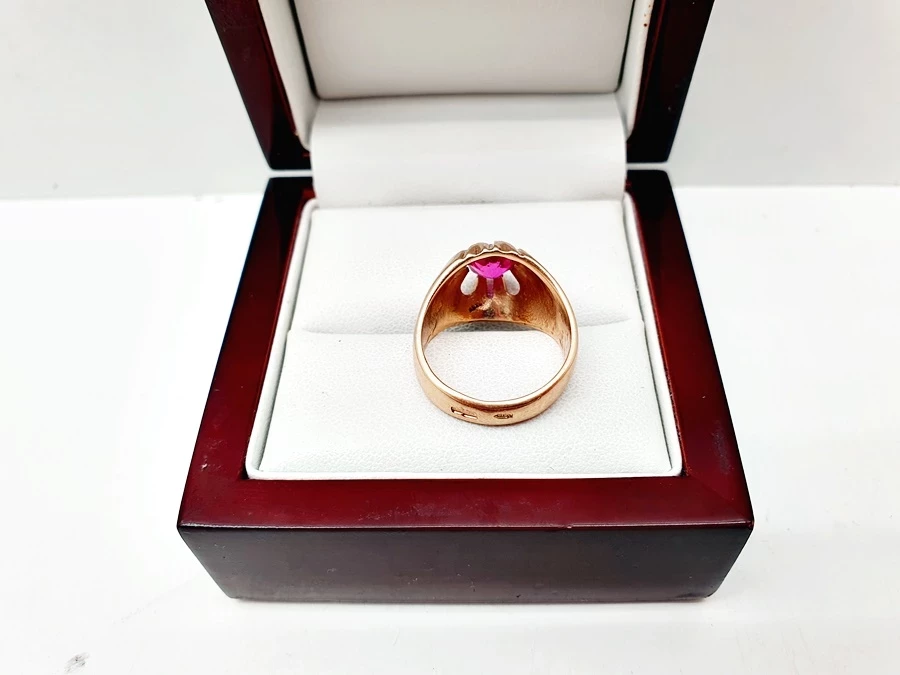 obledny-zloty-pierscionek-z-rozowym-oczkiem-p585-14ct-629-g-r12-waga-629