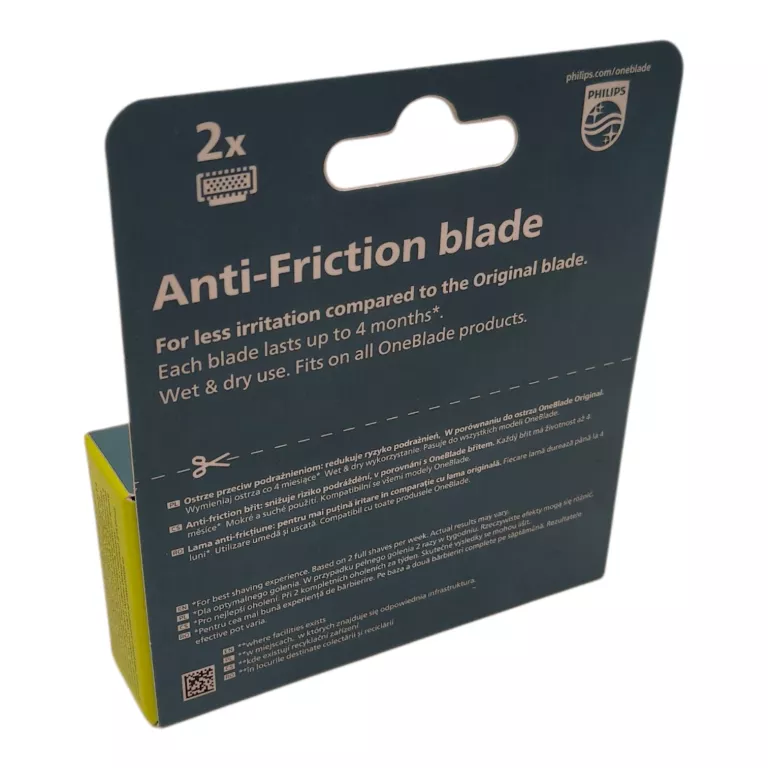 ostrza-golarki-philips-oneblade-sensitive-qp22550-2x-okazja-ean-gtin-8720689003087