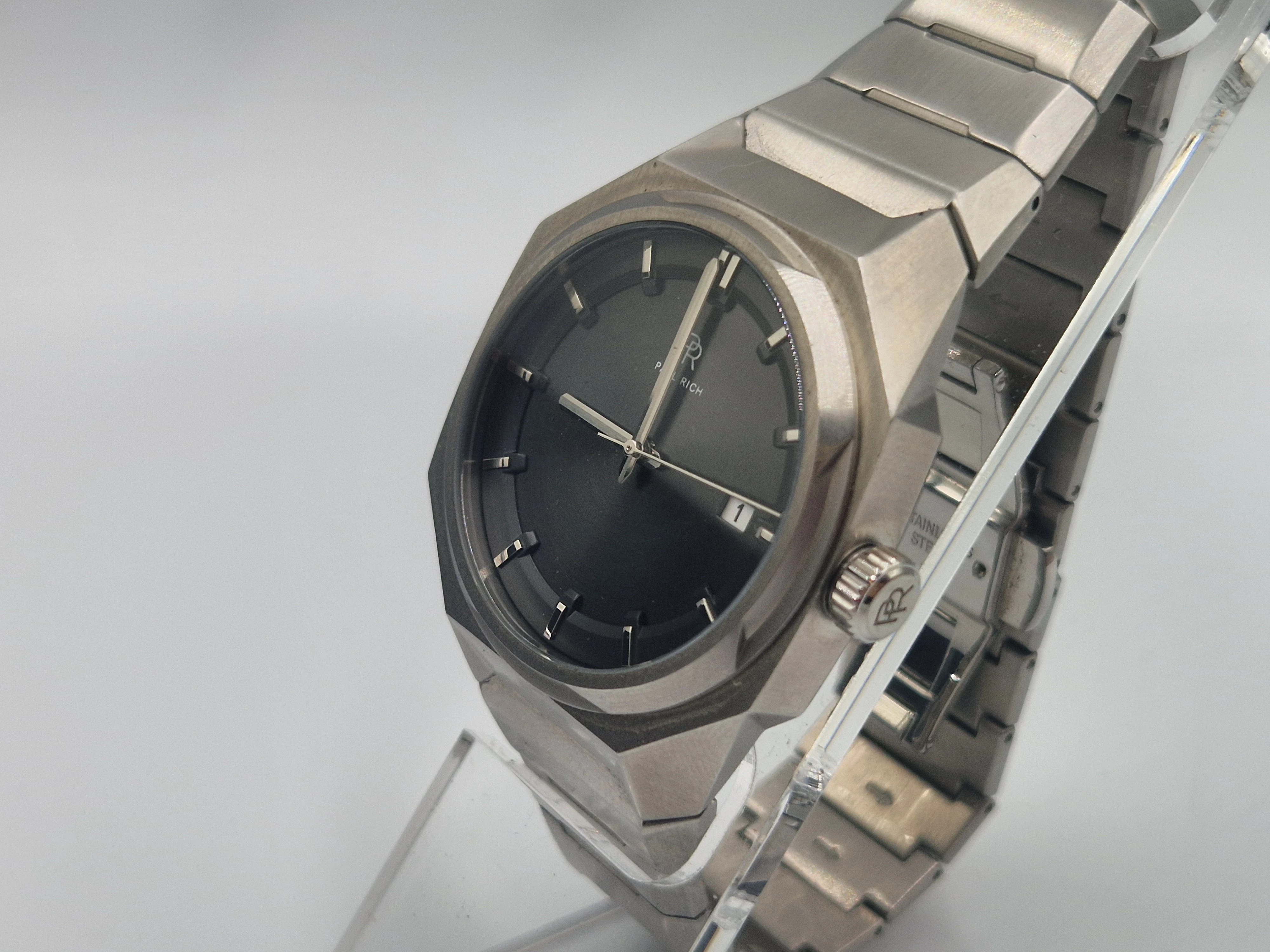 zegarek-paul-rich-elements-black-blizzard-steel-ele05-ean-gtin-0655469409859