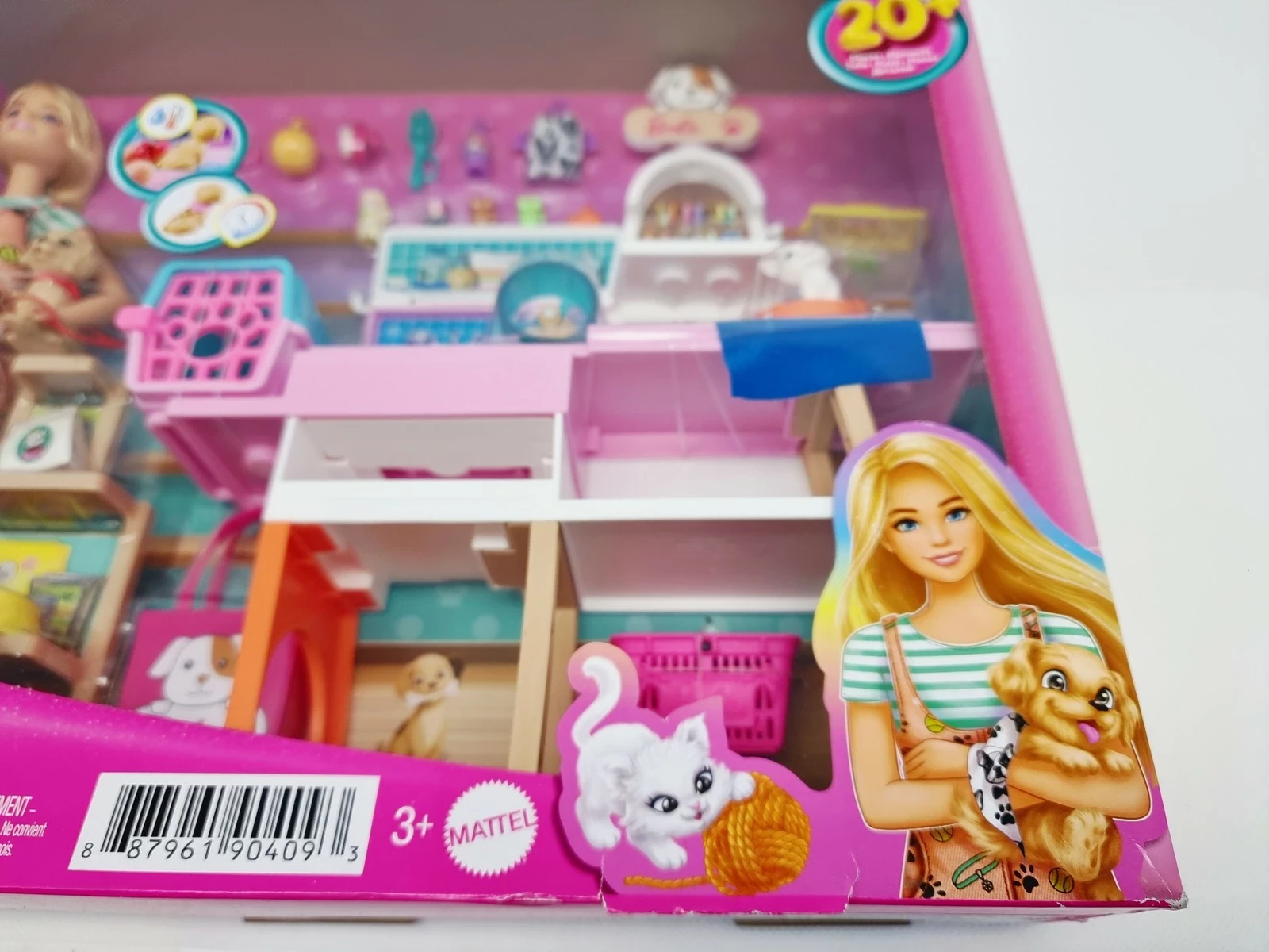 lalka-barbie-zestaw-salon-dla-zwierzat-piesek-kotek-i-akcesoria-grg90-ean-gtin-887961904093