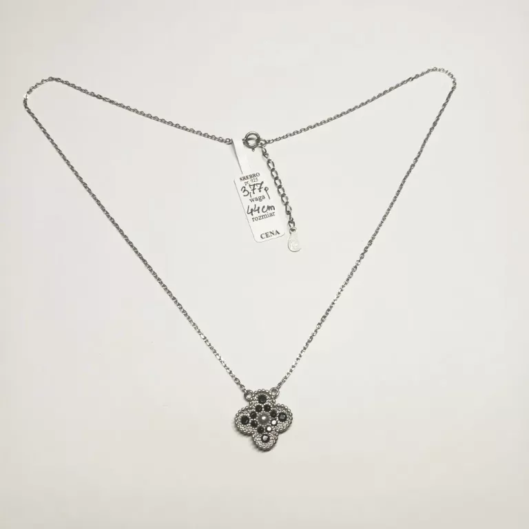 srebrny-naszyjnik-celebrytka-proby-925-wisiorek-z-czarnymi-kamieniami-stan-11323-2