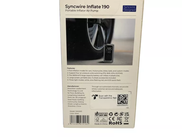 mini-kompresor-samochodowy-rowerowy-przenosna-syncwire-powerbank-ean-gtin-6973383079182