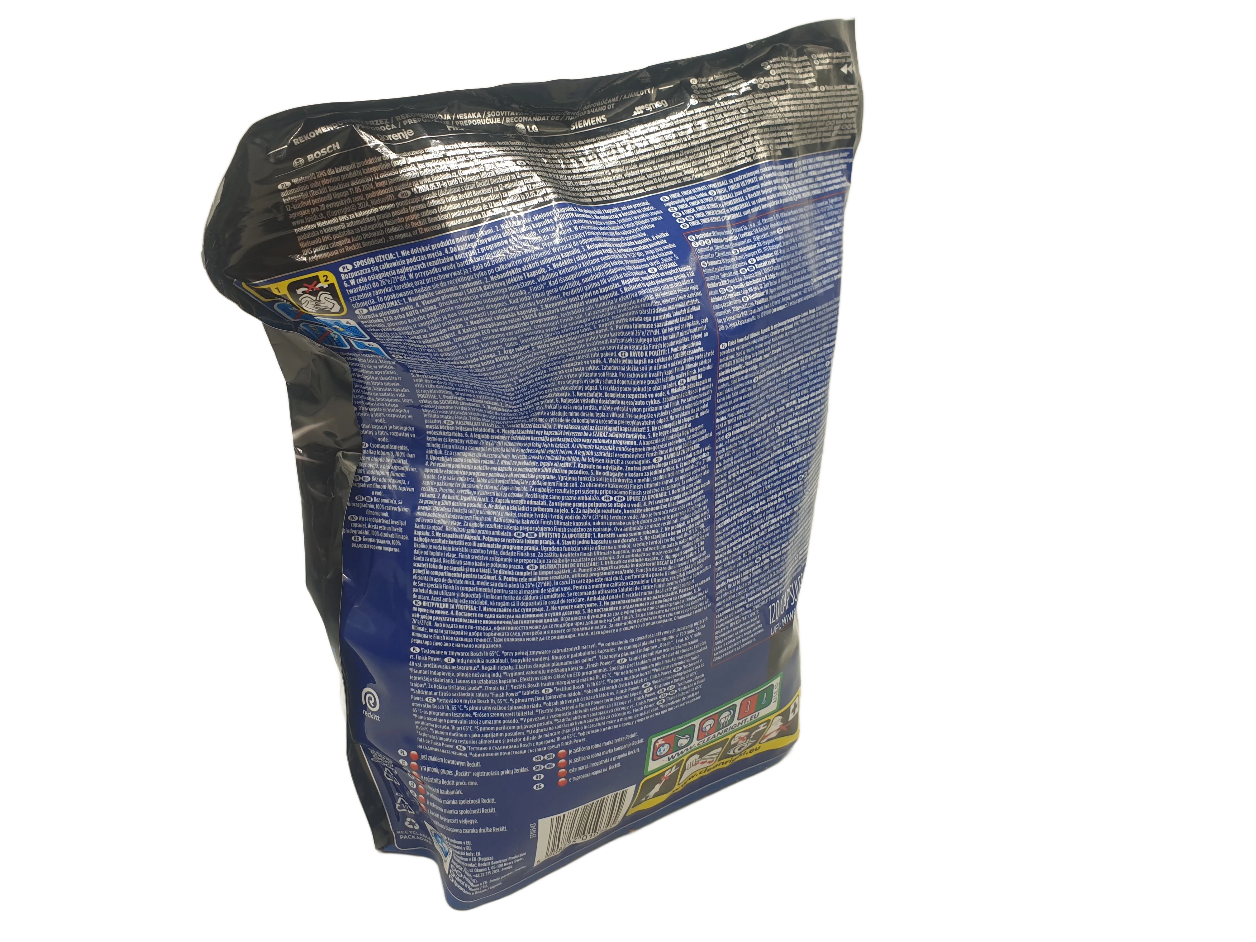 kapsulki-do-zmywarki-finish-powerball-ultimate-all-in-1-lemon-120-szt-ean-gtin-5908252010745