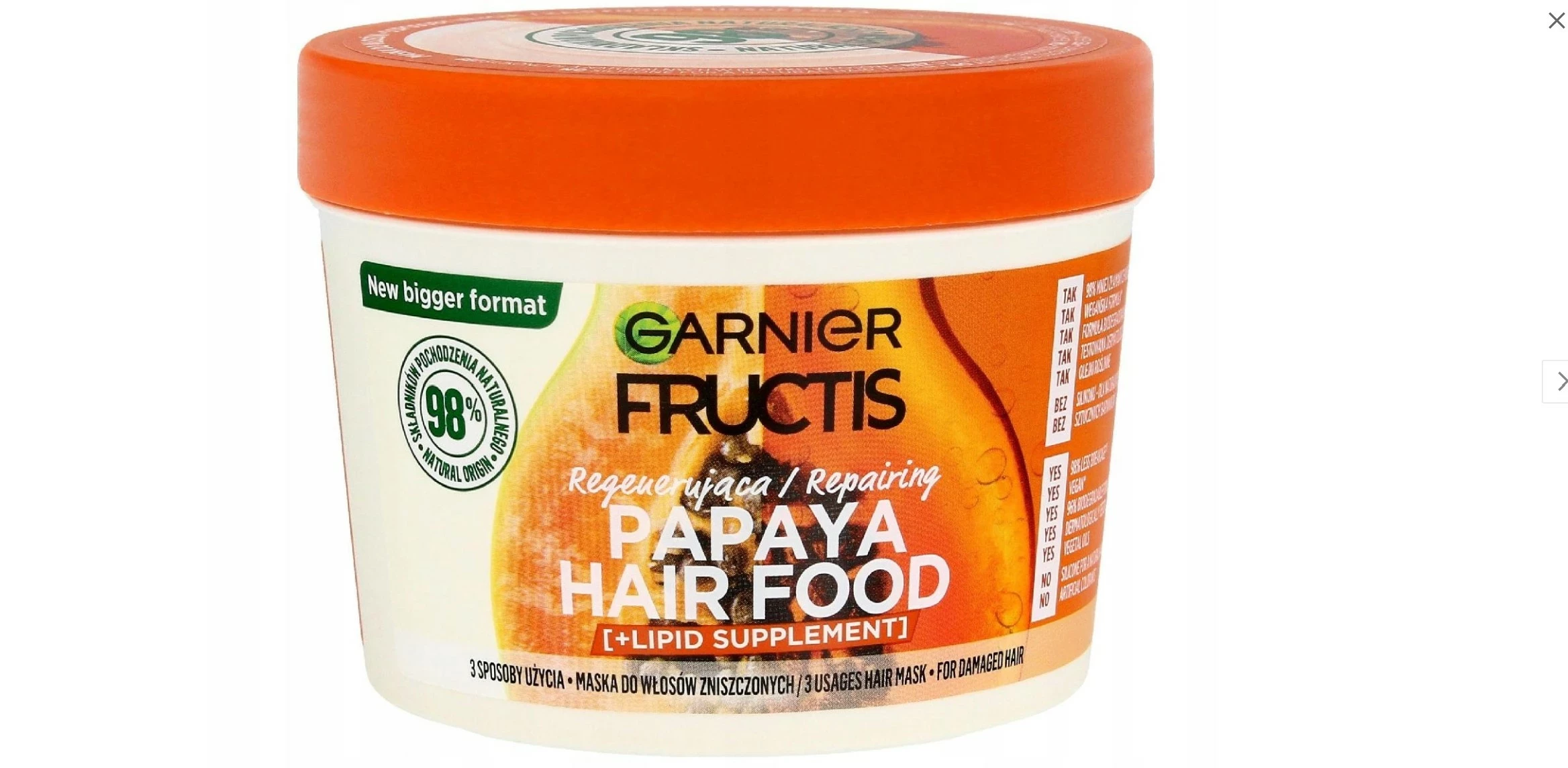 garnier-fructis-papaya-hair-food-maska-do-wlosow-zniszczonych-400ml-ean-gtin-3600542513036