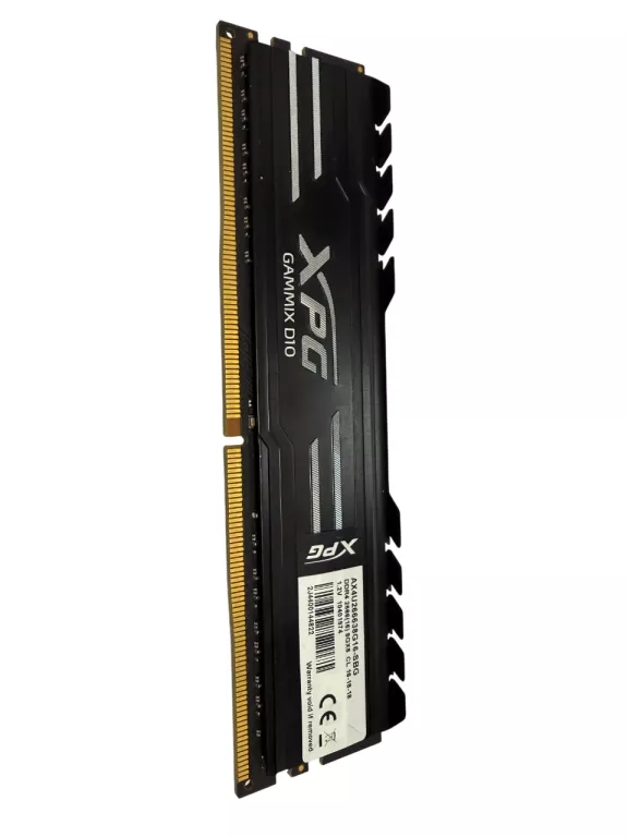 pamiec-ram-xpg-gammix-d10-8gb-ddr4-2666mhz-ax4u266638g16-sbg-cl16-ean-gtin-4713218462121