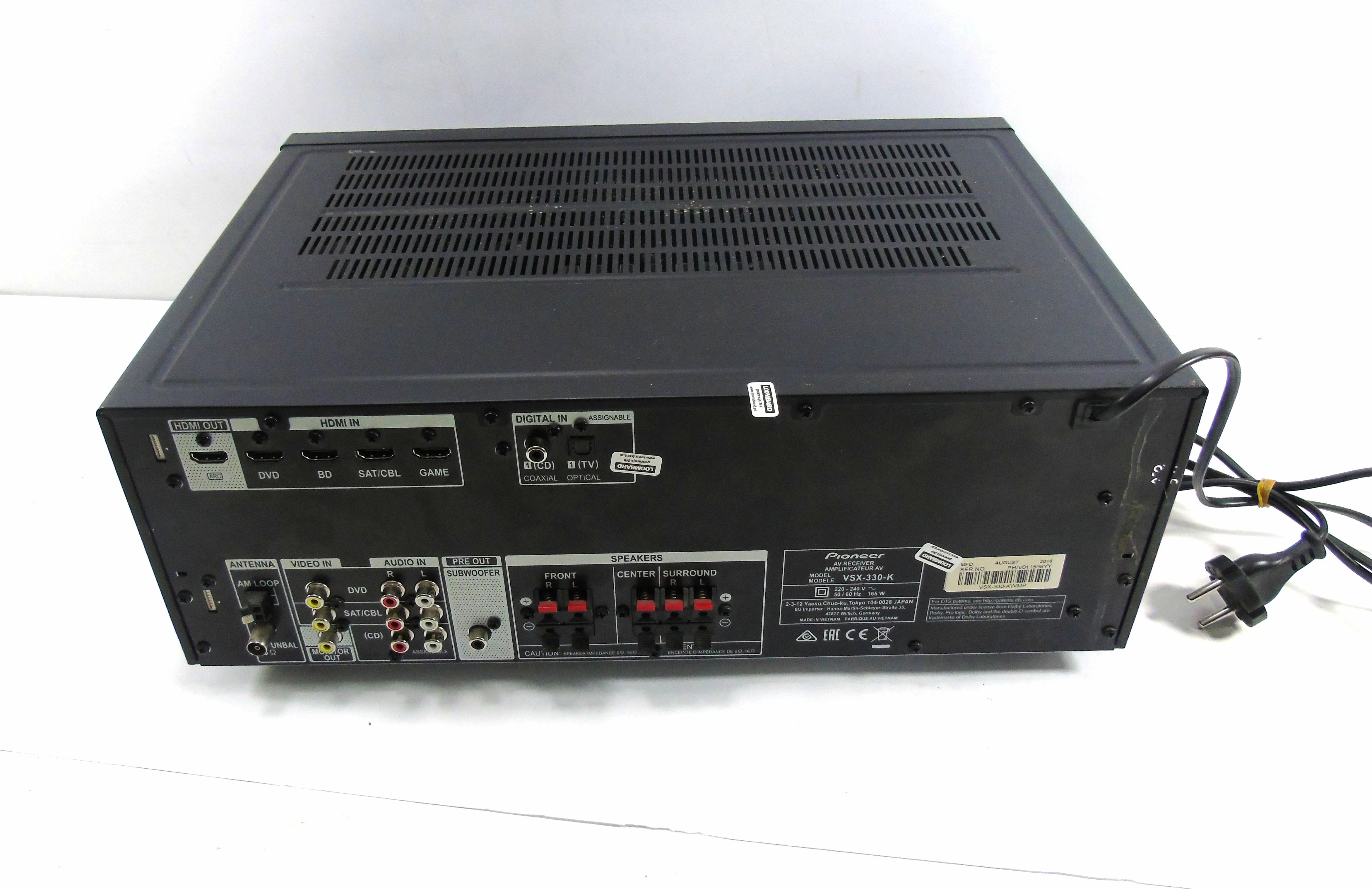 amplituner-pioneer-vsx-330-k-pilot-komunikacja-207994-1