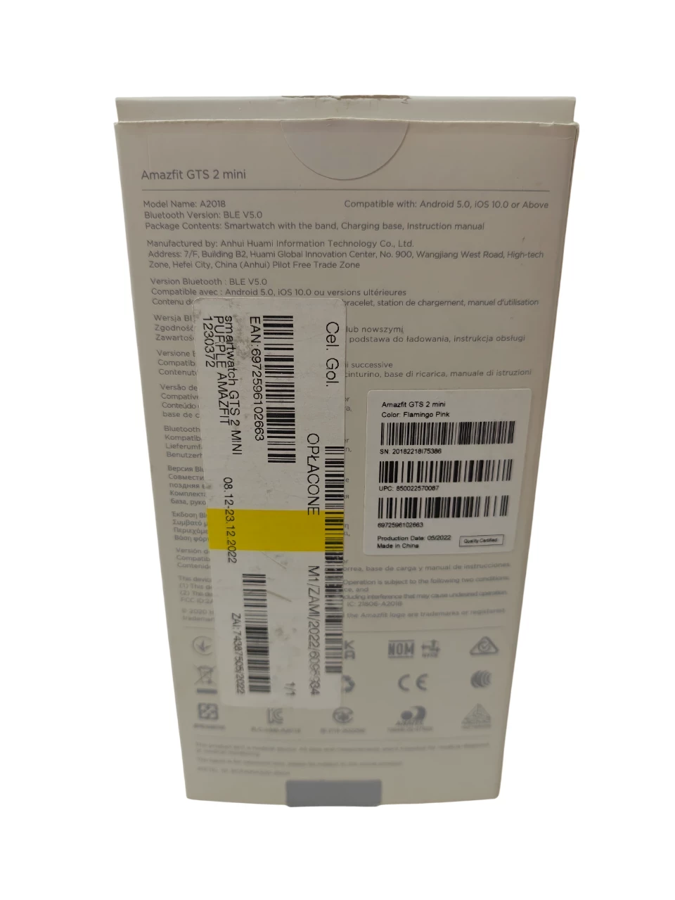 smartwatch-amazfit-gts-2-mini-rozowy-flamingo-pink-komplet-ean-gtin-6972596104155
