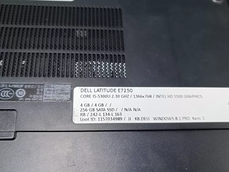 laptop-dell-latitude-e7250-i5-5300u-8gb-256gb-zasilacz-pojemnosc-dysku-256