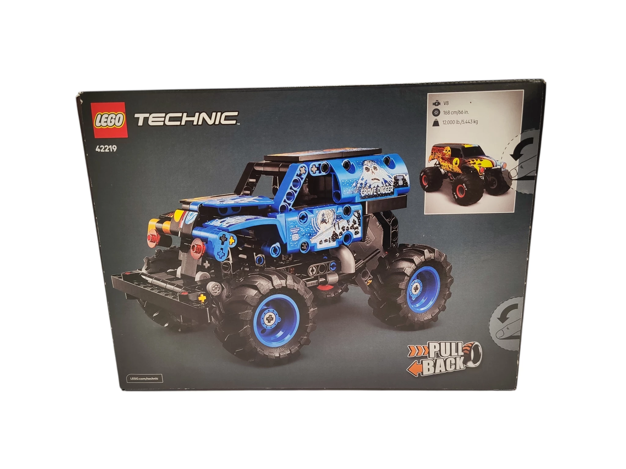 klocki-lego-42219-technic-monster-jam-grave-digger-stan-bdb-ean-gtin-5702018035023