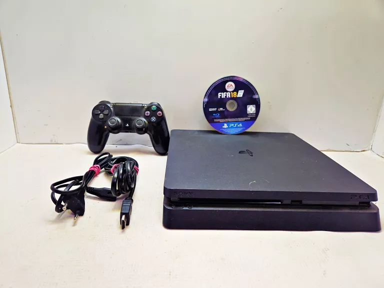 konsola-ps4-slim-500gb-pad-hdmi-zasilacz-gra-fifa-18-zeromskiego-51-mlawa
