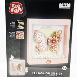 ELEFUN FANTASY COLLECTION 868EL. RAMKA MOTYL RÓŻOWA