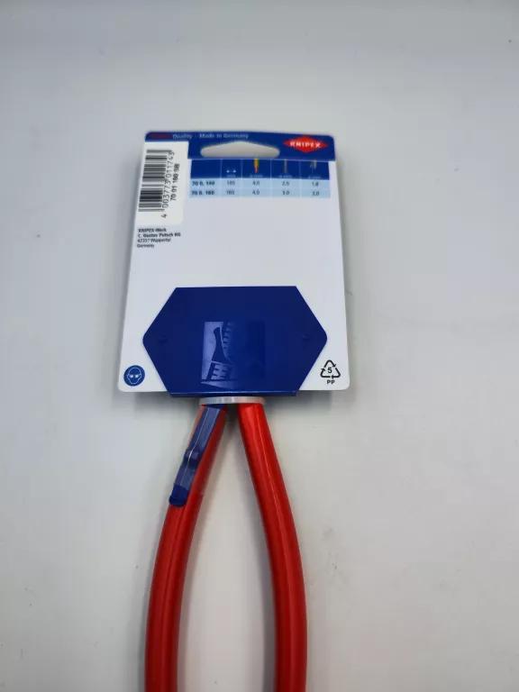 szczypce-knipex-70-01-160-sb-ean-gtin-4003773013426