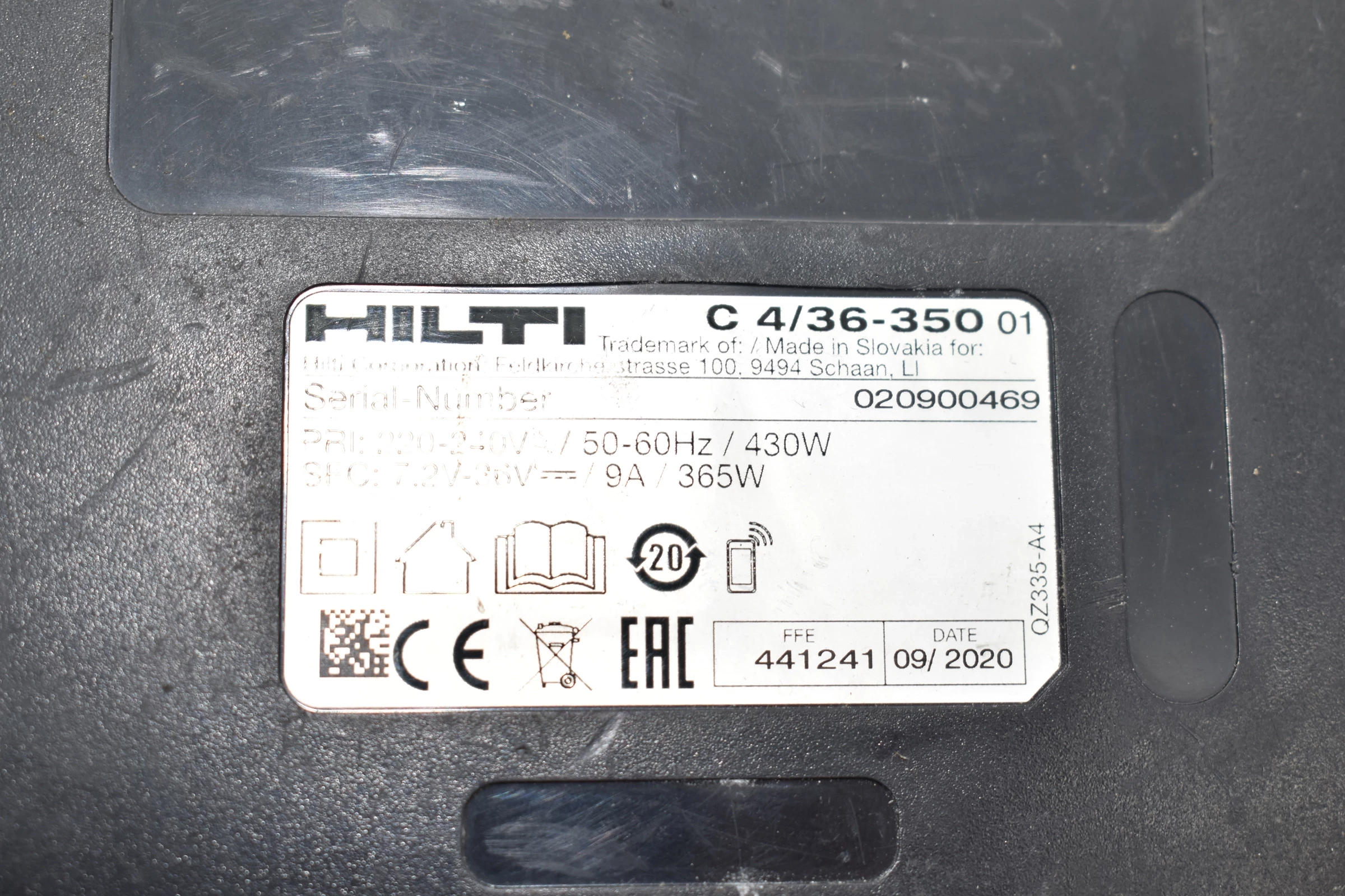 ladowarka-hilti-c436-350-ean-gtin-3660766586674