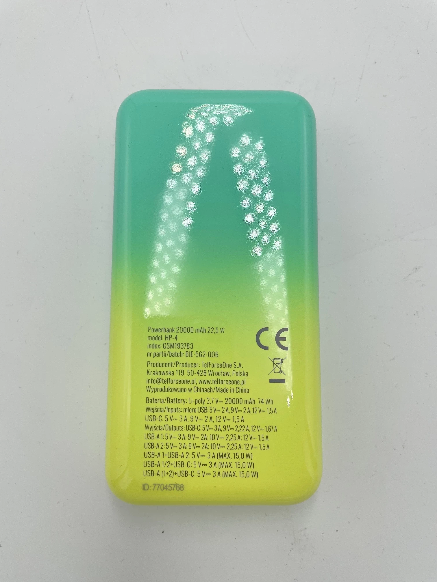 powerbank-hykker-hp-4-turkusowy-ean-gtin-5907504534442