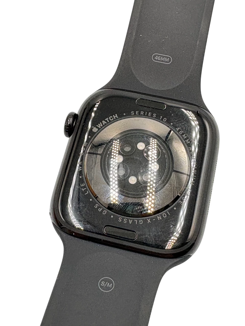 APPLE WATCH SERIES 10 GPS + CELLULAR 46MM ALUMINIUM JET BLACK S/M A3003 ...