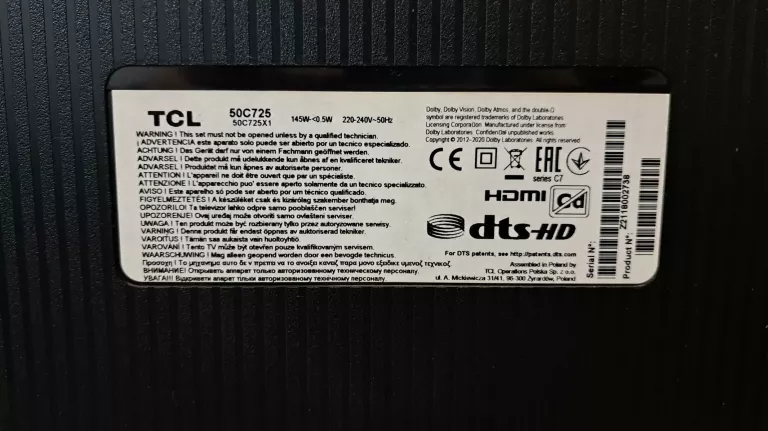 telewizor-tcl-50c725-qled-ean-gtin-5901292515775